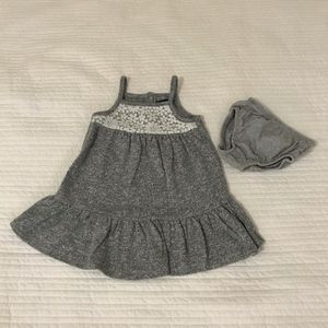 Baby gap dress with lace pattern top